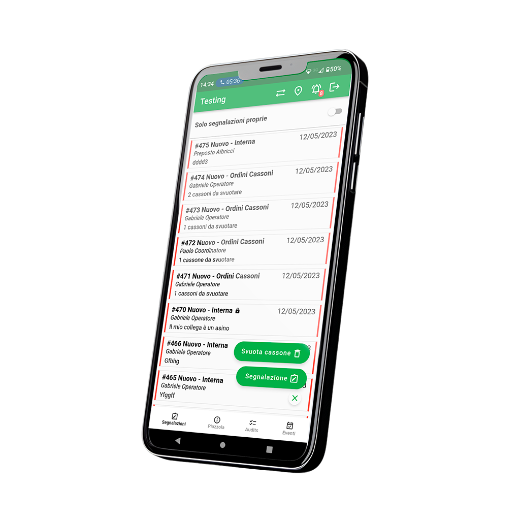 App su Telefono